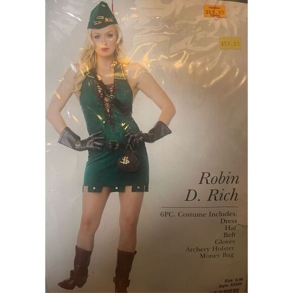 Adult small Robin D Rich Costume - Picture 2 of 2